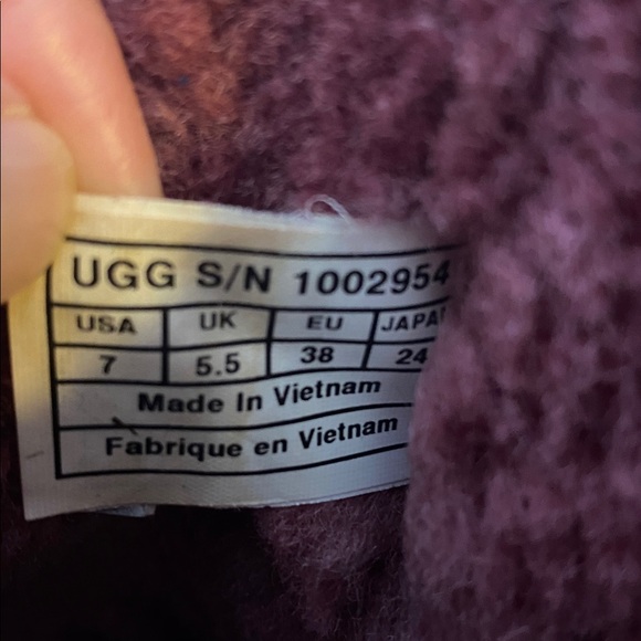 UGG Bailey Bow II Pink Winter Boots Size 7 - Picture 7 of 11